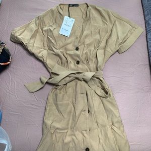 Zara coat dress